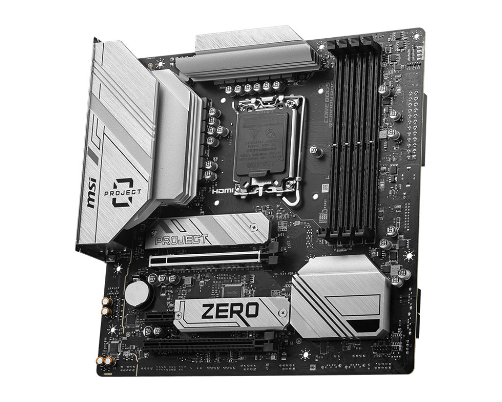 MSI B760M PROJECT ZERO MOTHERBOARD