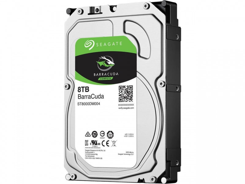 8TB SEAGATE BARRACUDA 3.5" HDD