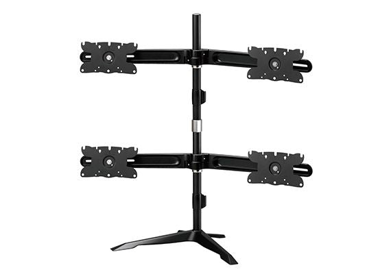AAVARA DS410 FREESTANDING QUAD MONITOR STAND