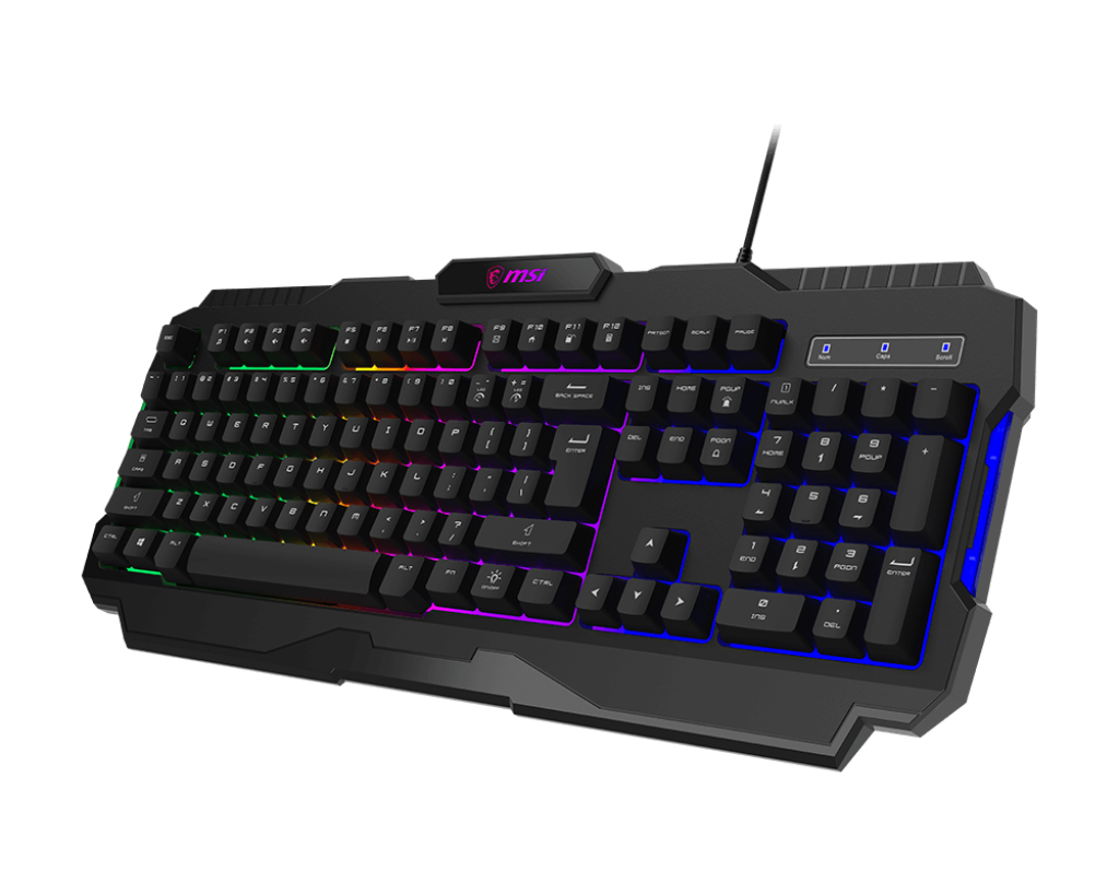 MSI FORGE GK100 GAMING KEYBOARD.