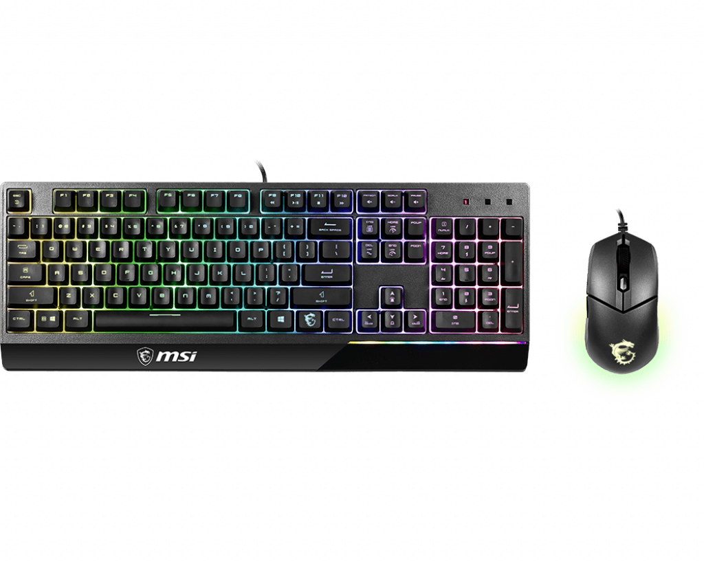 MSI VIGOR GK30 COMBO GAMING KEYBOARD & GAMING MOUSE.