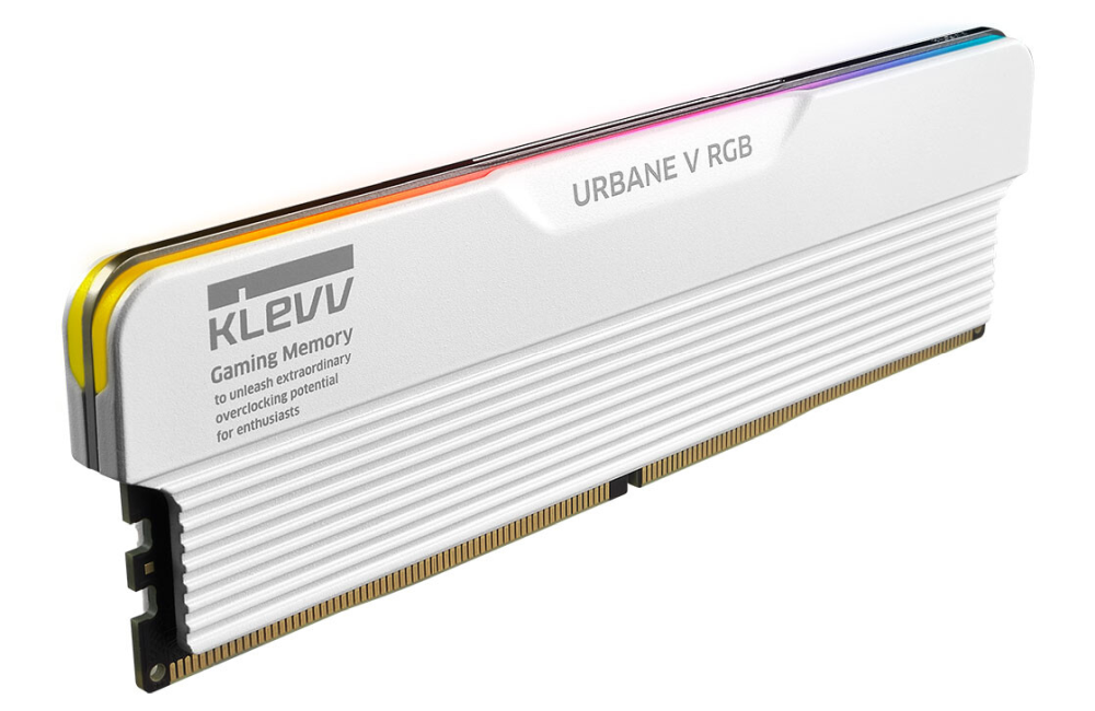 32GB (6400MHz) KLEVV URBANE V RGB GAMING MEMORY WHITE