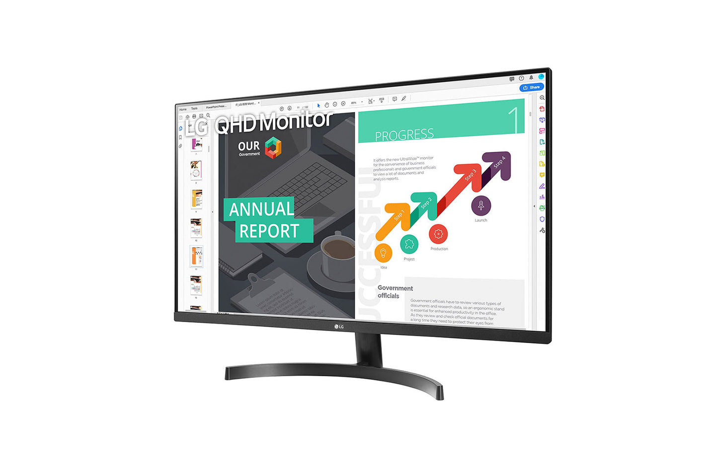 32" LG 32QN600-B (QHD) MONITOR