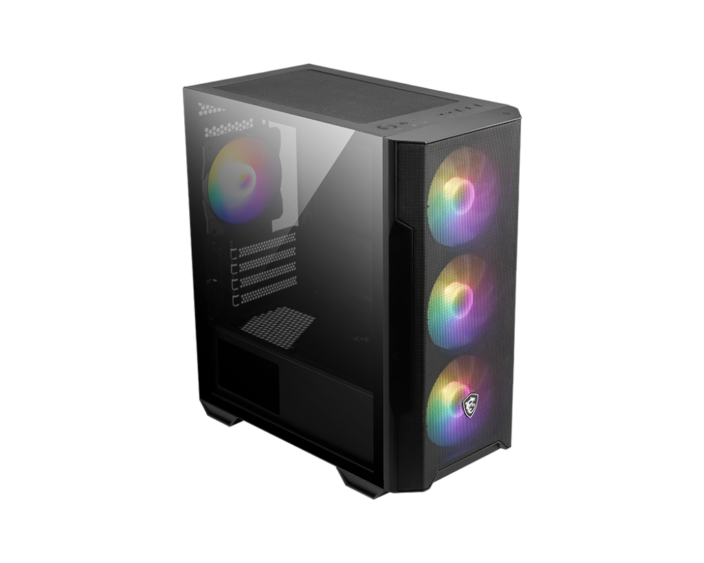 MSI MAG FORGE M100R BLACK GAMING CASE