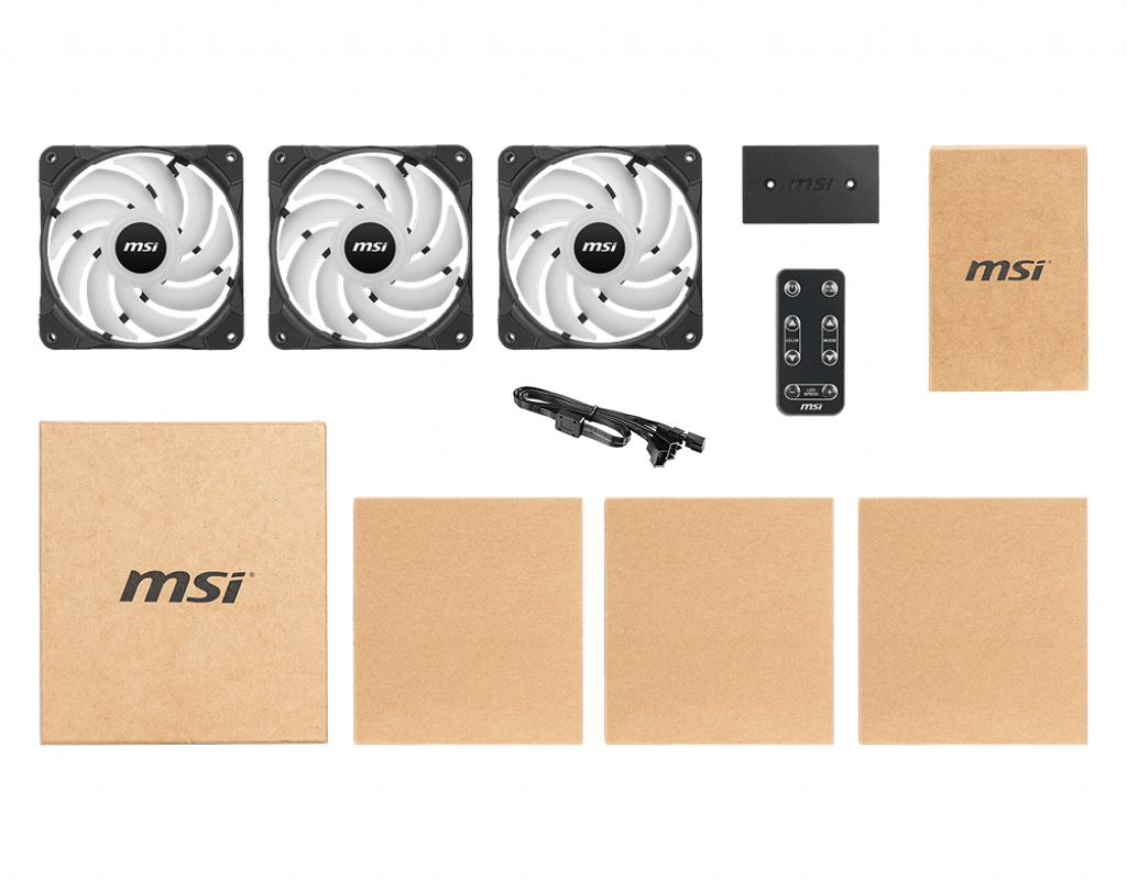 MSI MAG MAX F12A-3H FANS (3 PACK+ CONTROLLER)