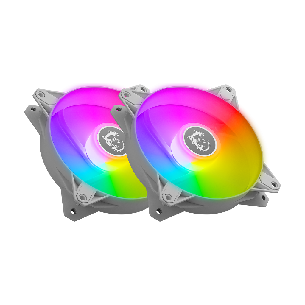 MSI MPG F120 ARGB WHITE FAN (2 PACK)