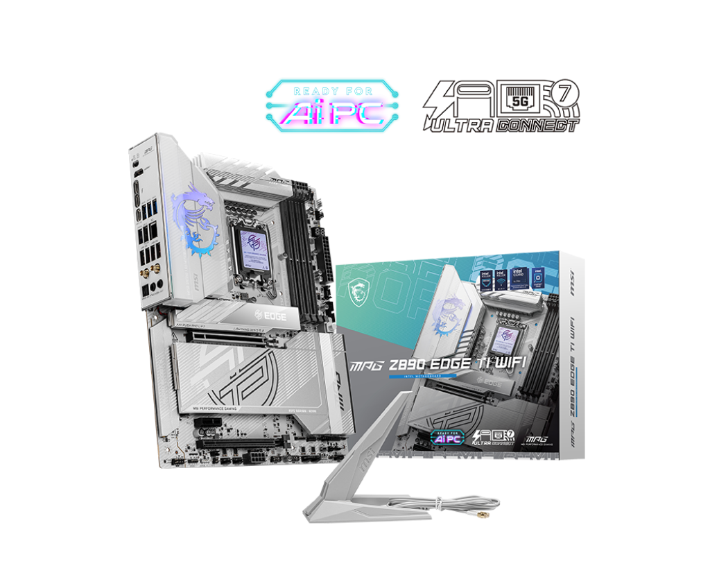 MSI MPG Z890 EDGE TI WIFI SILVER MOTHERBOARD