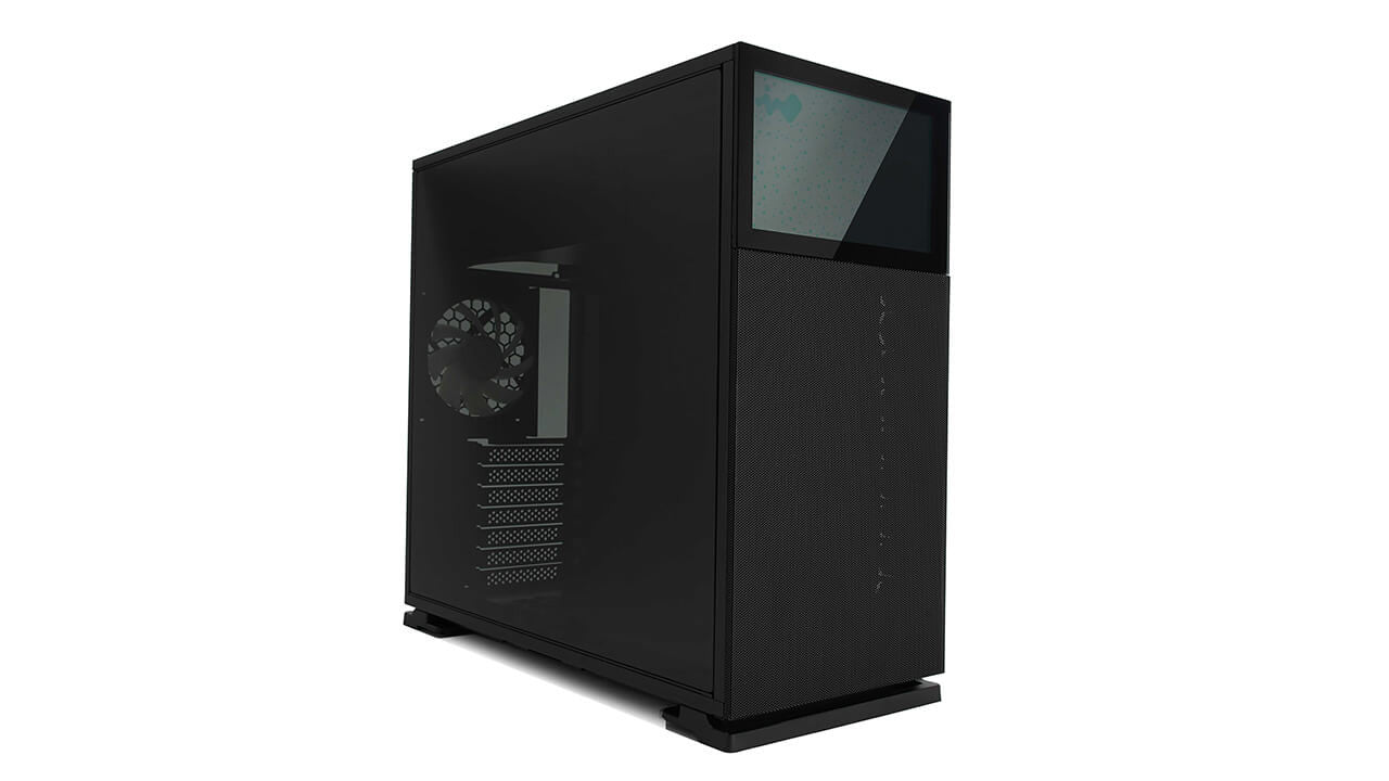 INWIN N127 BLACK GAMING CASE (NEBULA PANEL)