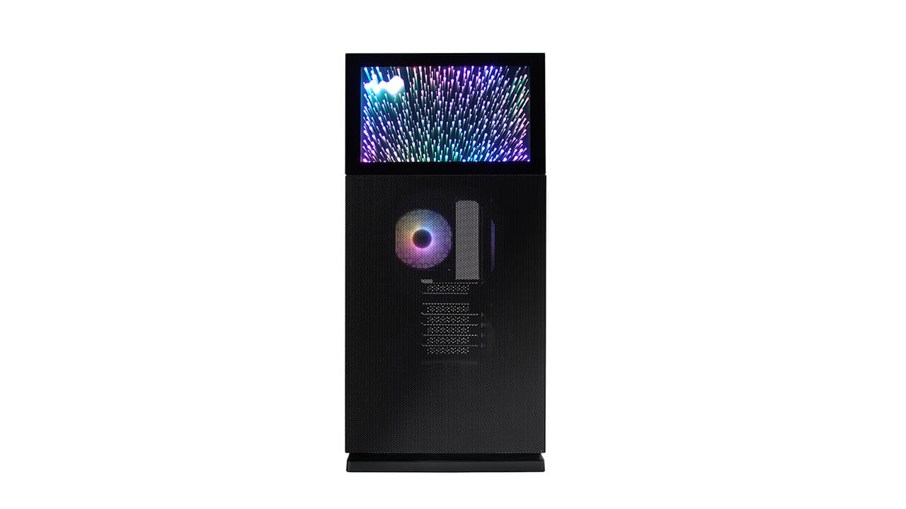 INWIN N127 BLACK GAMING CASE (NEBULA PANEL)