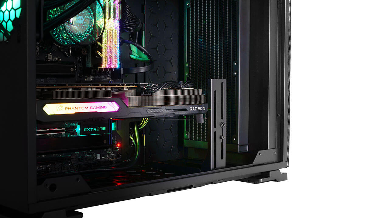 INWIN N127 BLACK GAMING CASE (NEBULA PANEL)