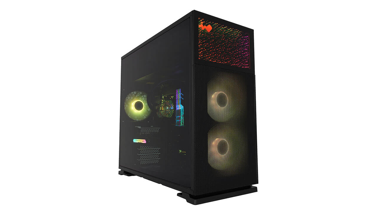INWIN N127 BLACK GAMING CASE (NEBULA PANEL)