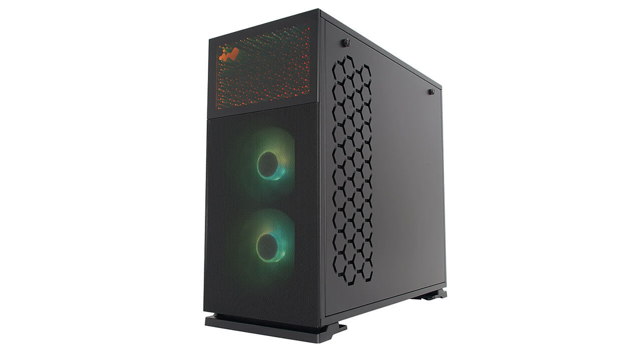 INWIN N127 BLACK GAMING CASE (NEBULA PANEL)