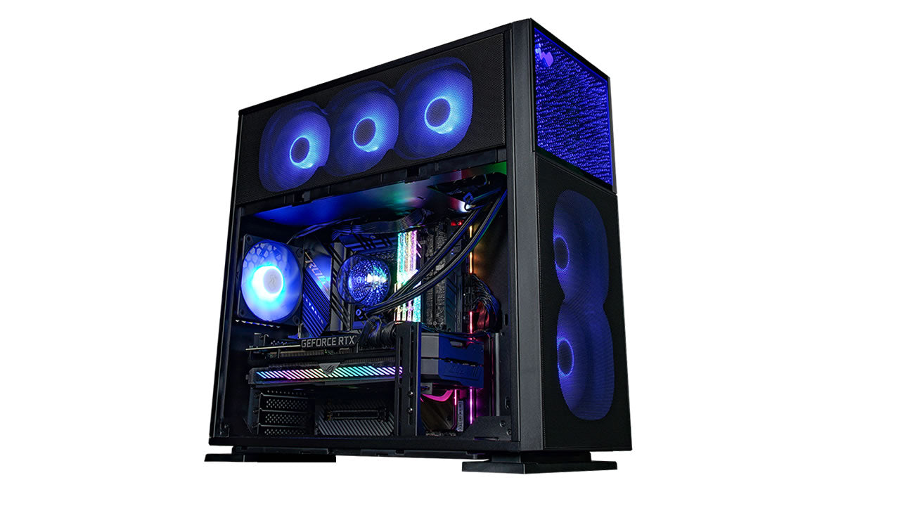 INWIN N515 BLACK GAMING CASE (NEBULA PANEL)