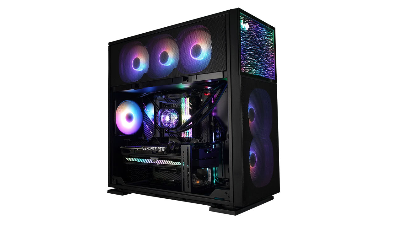 INWIN N515 BLACK GAMING CASE (NEBULA PANEL)
