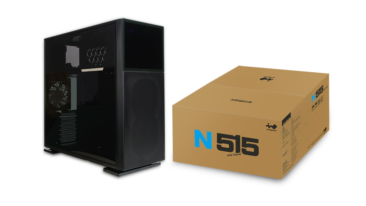 INWIN N515 BLACK GAMING CASE (NEBULA PANEL)