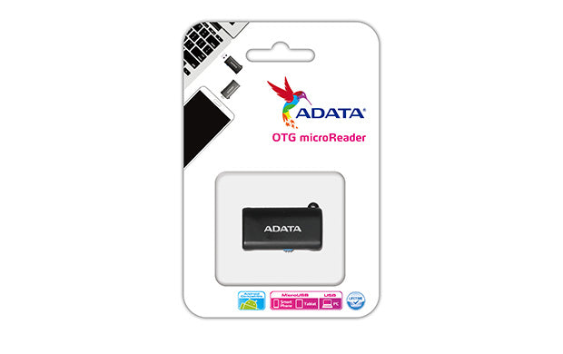 ADATA USB OTG MICRO CARD READER - AOTGMRBK