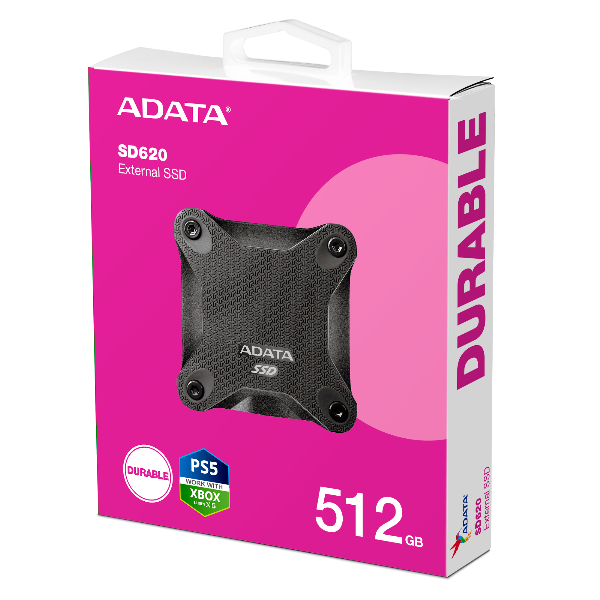 512GB ADATA SD620 PORTABLE SSD BLACK