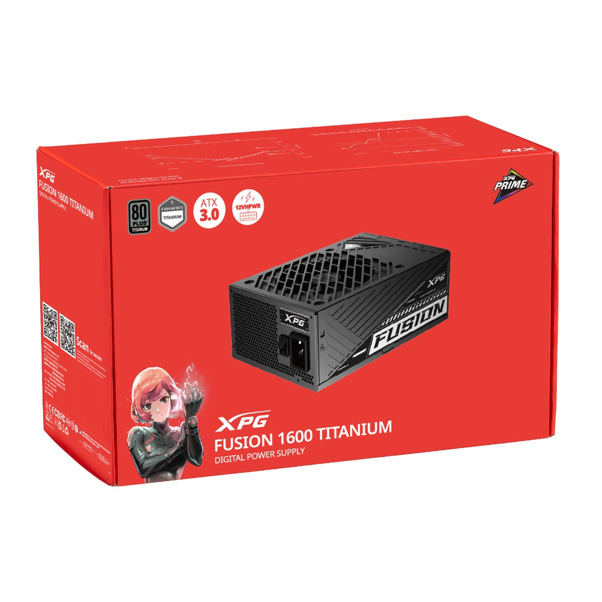 1600W ADATA XPG FUSION 1600 TITANIUM POWER SUPPLY