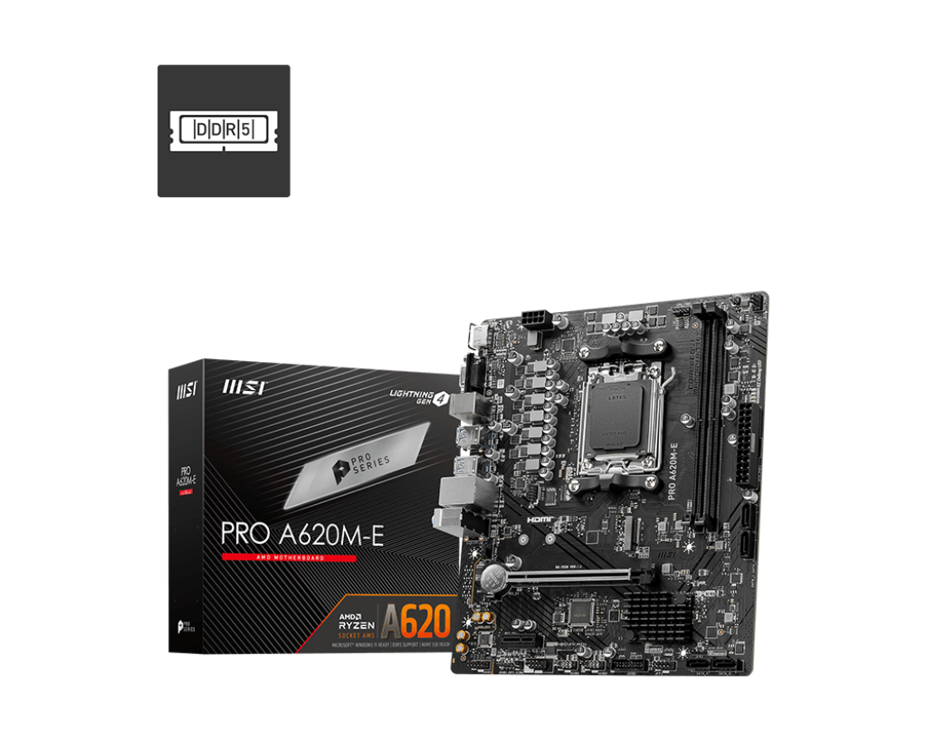 MSI PRO A620M-E MOTHERBOARD
