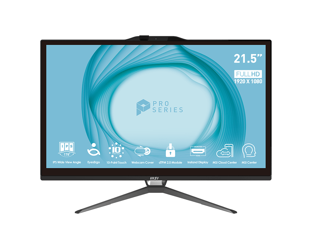 22" MSI Pro AIO Touch (Model AP222T 13M-025AU)