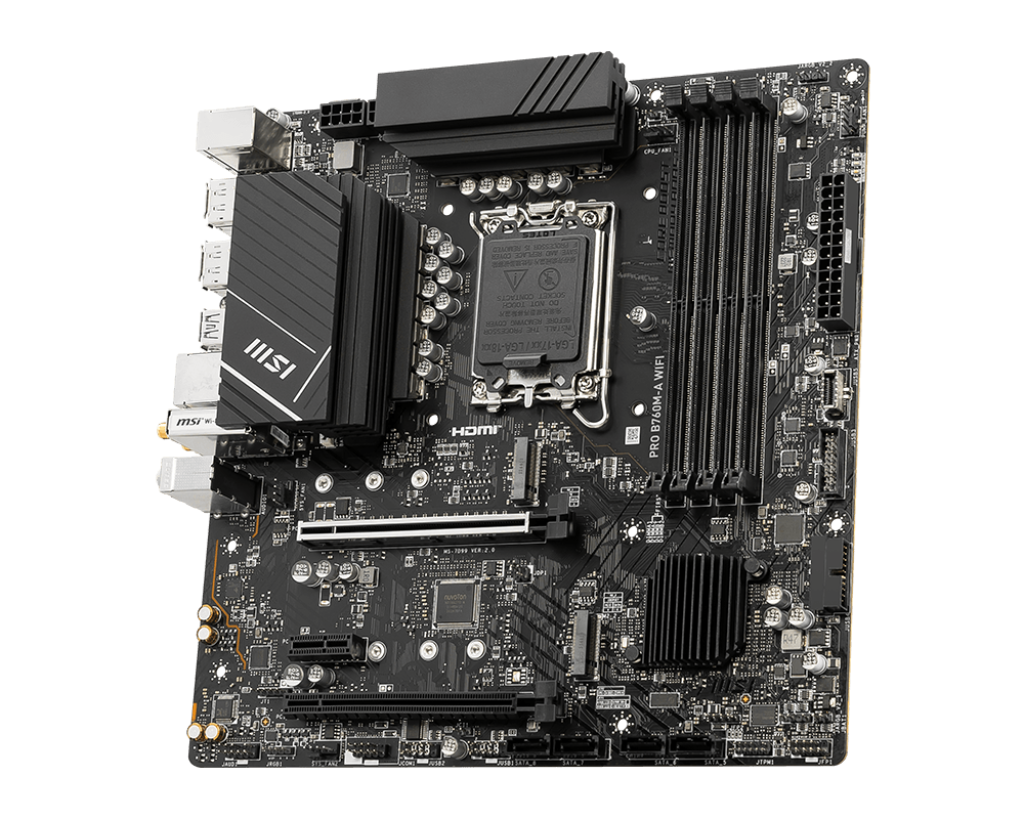 MSI PRO B760M-A WIFI MOTHERBOARD