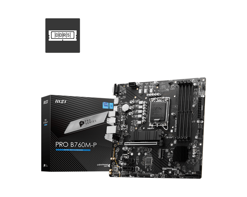 MSI PRO B760M-P MOTHERBOARD