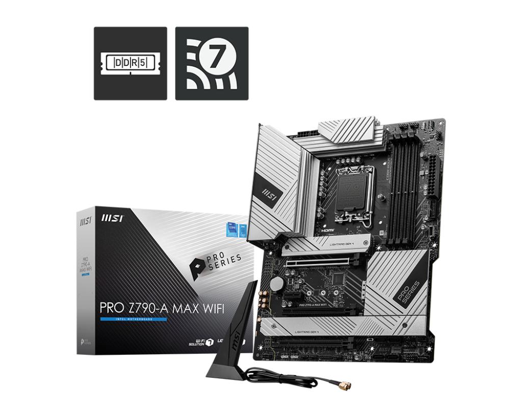 MSI PRO Z790-A MAX WIFI WHITE MOTHERBOARD