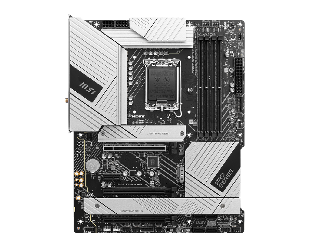 MSI PRO Z790-A MAX WIFI WHITE MOTHERBOARD