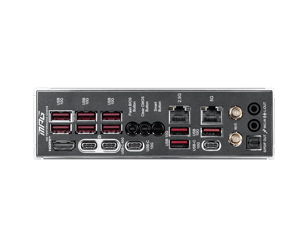 MSI MPG X870E CARBON MAX WIFI MOTHERBOARD