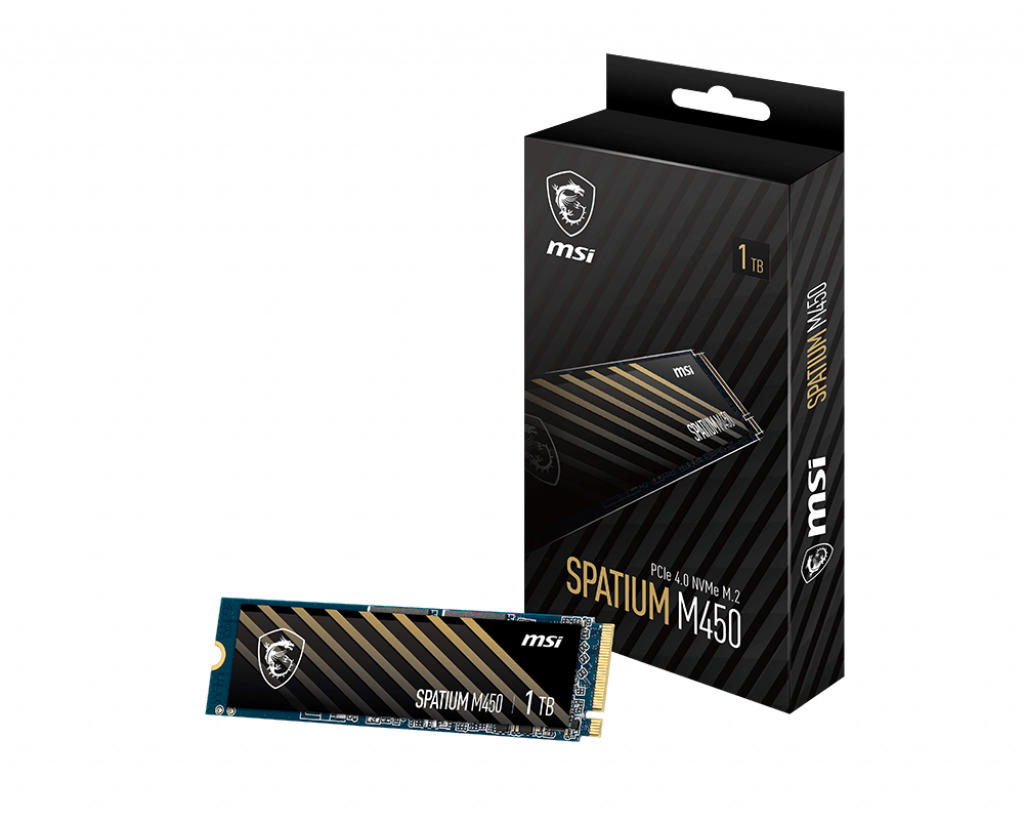1TB MSI SPATIUM M450 M.2 SSD