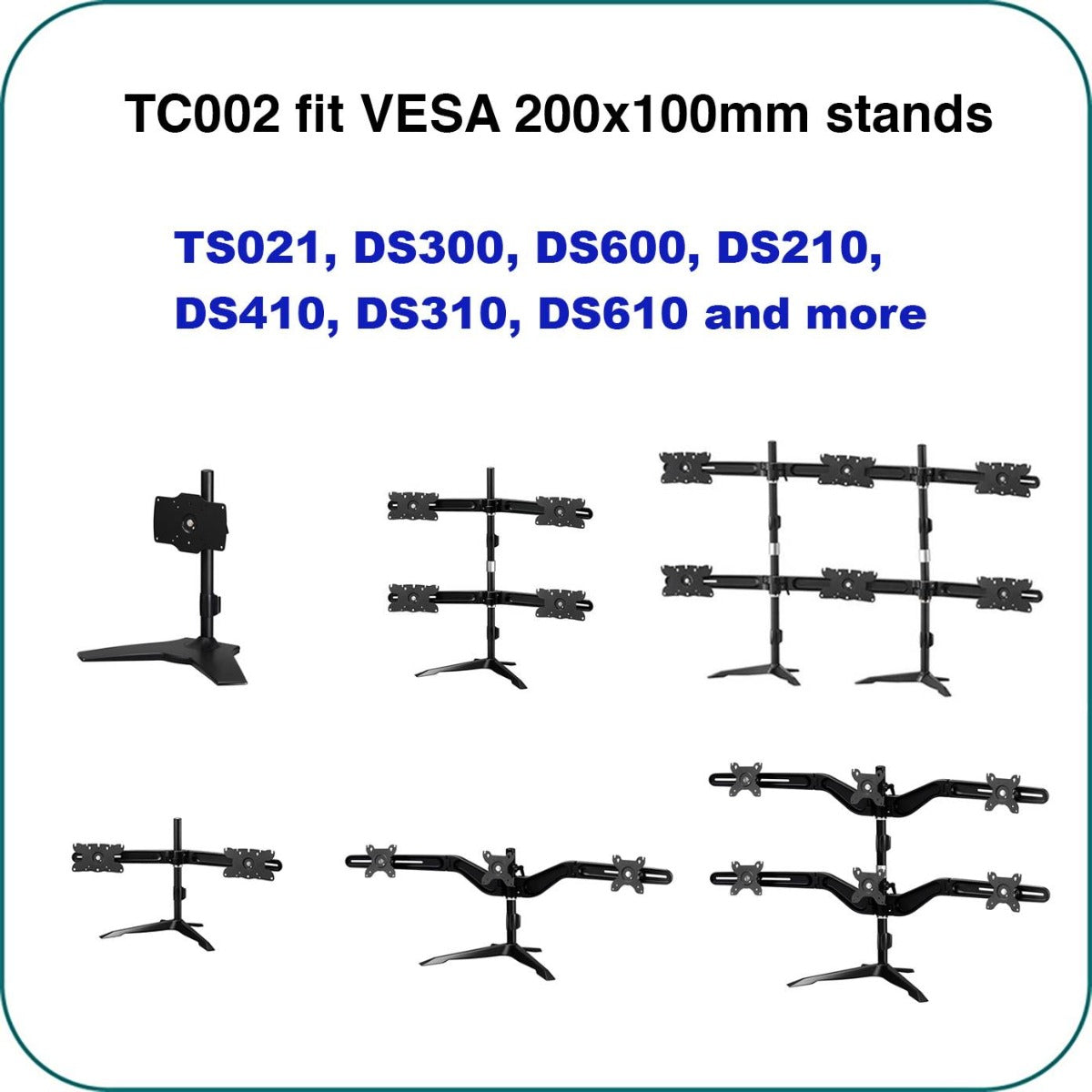 AV-TC002 - AAVARA CLAMP BASE STAND for DS300,DS600,DS210,DS410,DS310,DS610.