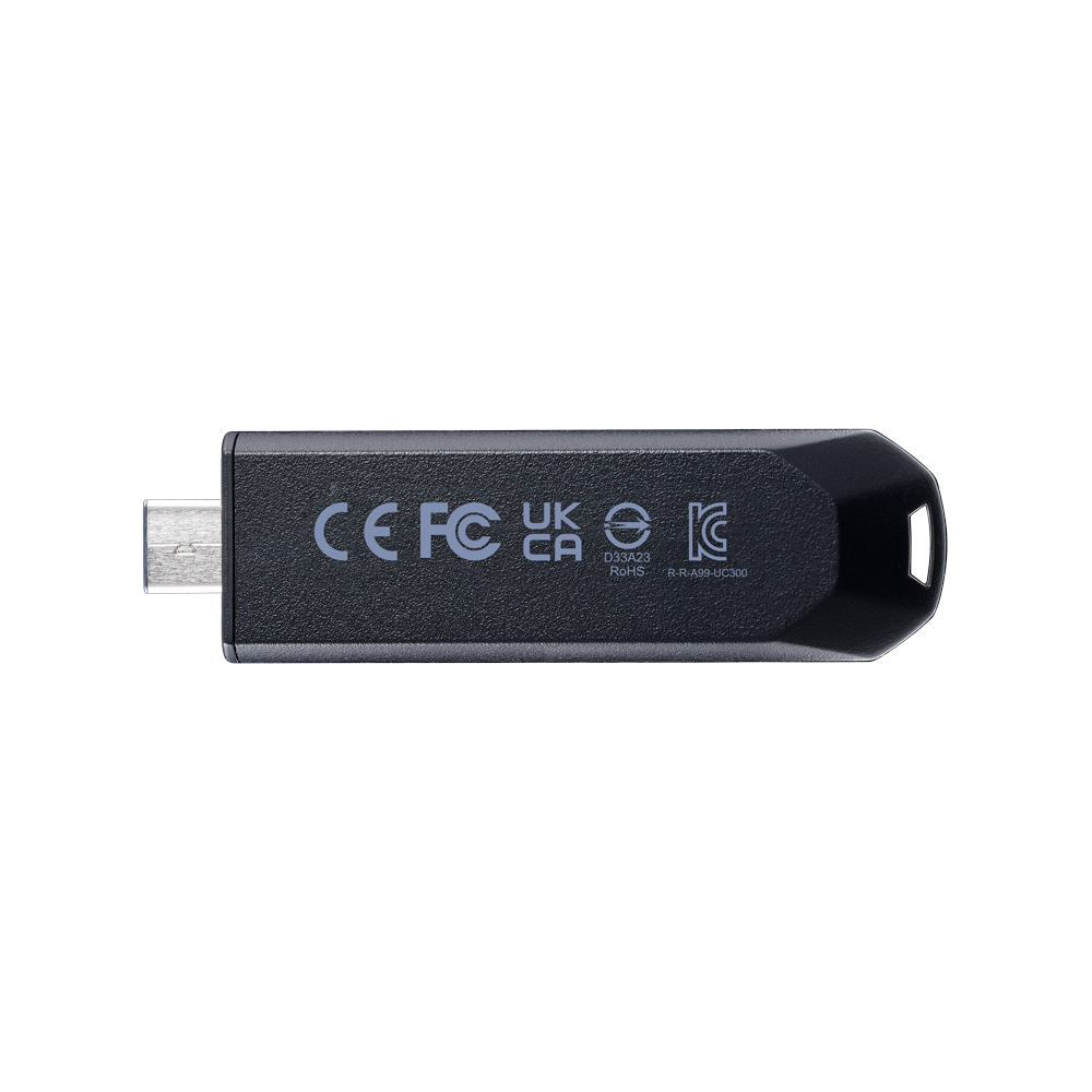 32GB ADATA UC300 USB3.2 (GEN1) TYPE-C FLASH DRIVE BLACK/GREEN