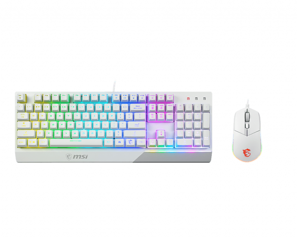 MSI VIGOR GK30 WHITE GAMING KEYBOARD & MOUSE COMBO PACK