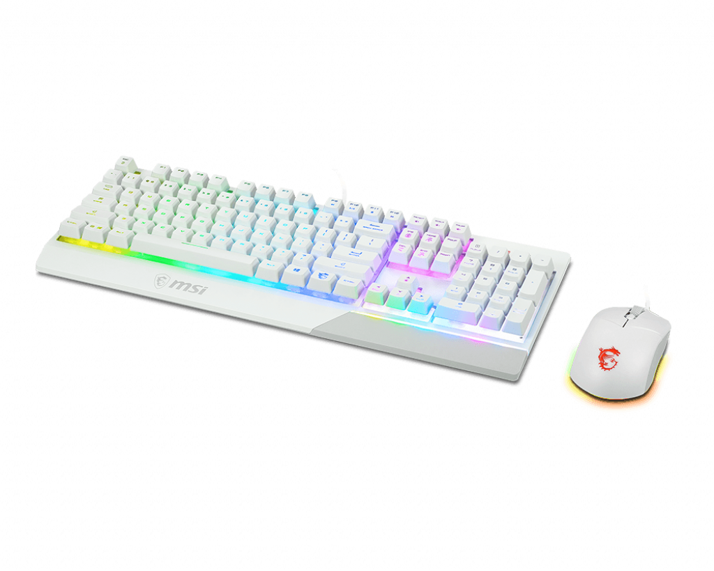 MSI VIGOR GK30 WHITE GAMING KEYBOARD & MOUSE COMBO PACK