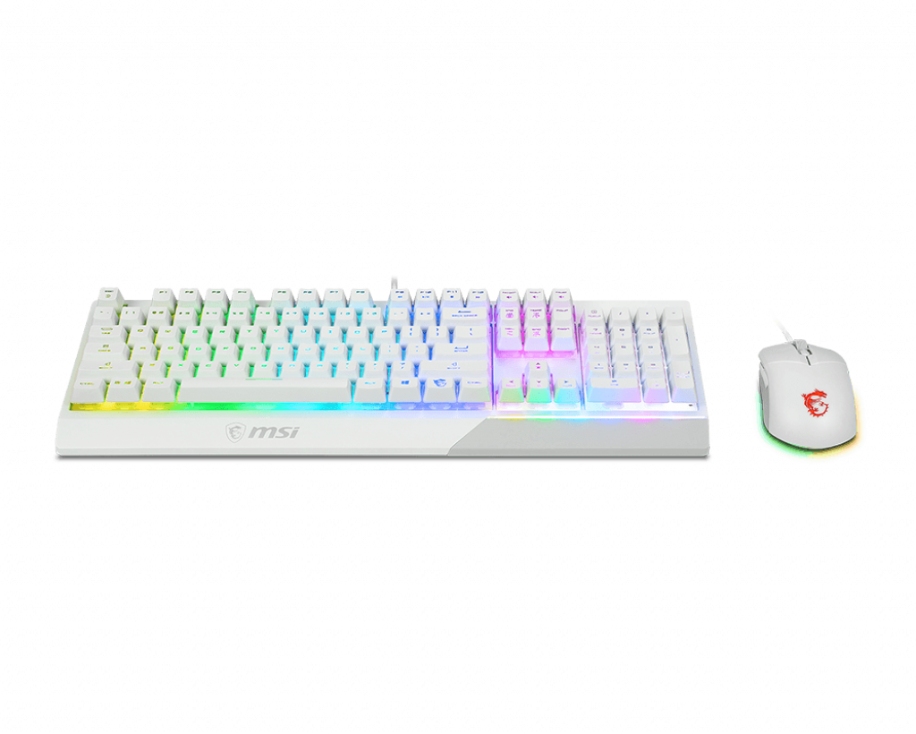 MSI VIGOR GK30 WHITE GAMING KEYBOARD & MOUSE COMBO PACK