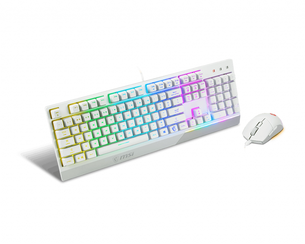 MSI VIGOR GK30 WHITE GAMING KEYBOARD & MOUSE COMBO PACK