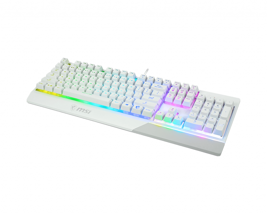MSI VIGOR GK30 US WHITE GAMING KEYBOARD