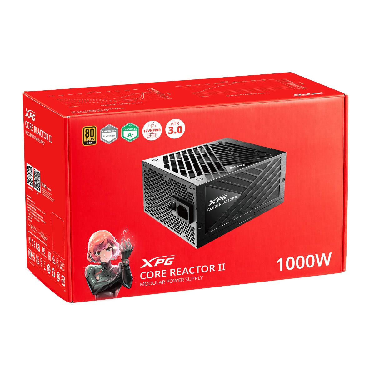 1000W ADATA XPG CYBERCORE II POWER SUPPLY