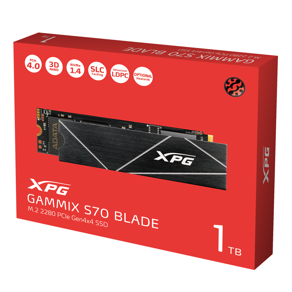 1TB ADATA GAMMIX S70 BLADE M.2 SSD