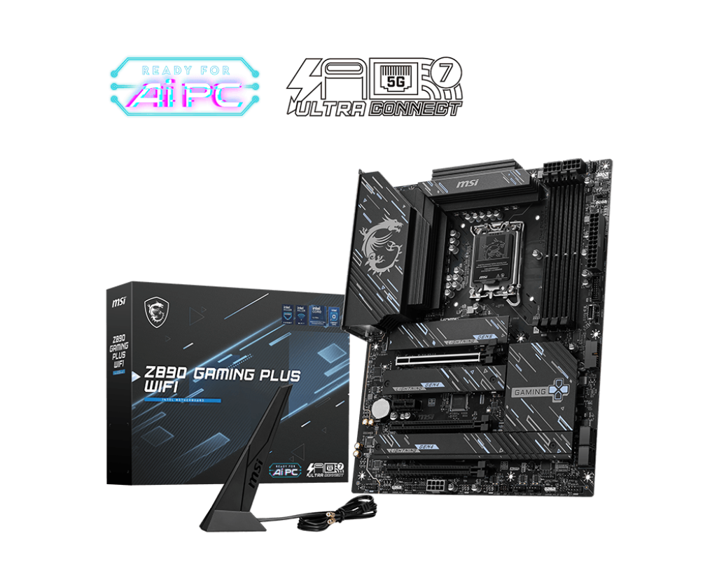 MSI Z890 GAMING PLUS WIFI MOTHERBOARD