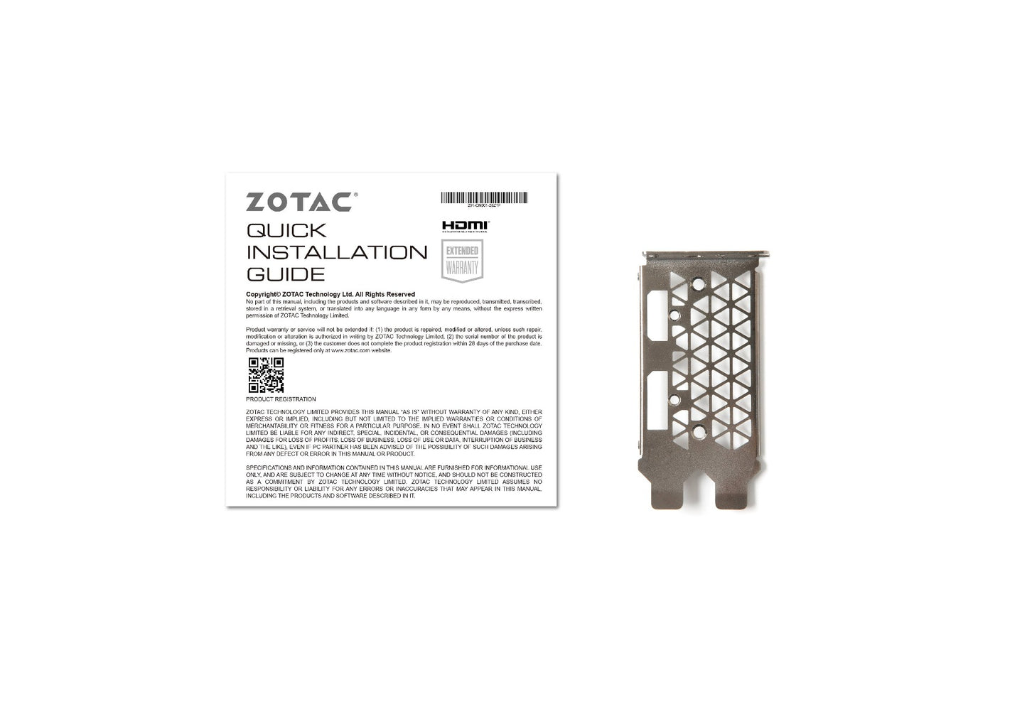 6GB ZOTAC RTX 3050 GPU