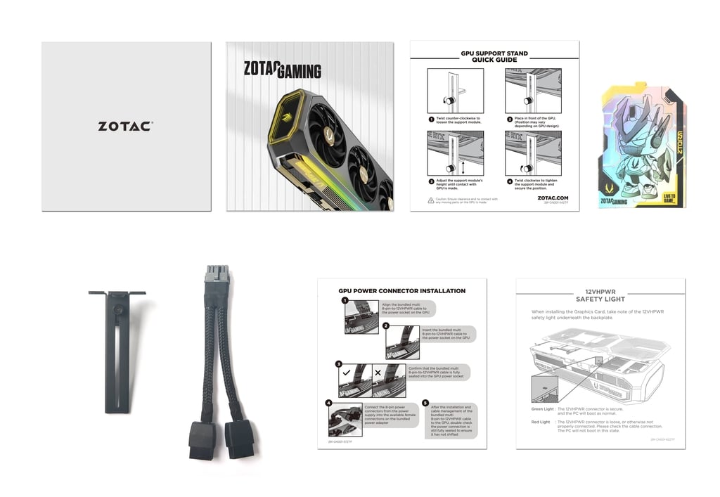 12GB ZOTAC RTX 5070 SOLID OC GPU