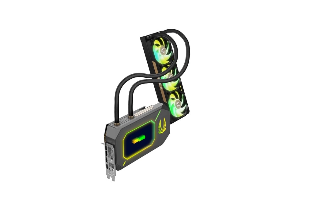32GB ZOTAC RTX 5090 ARCTICSTORM AIO GPU
