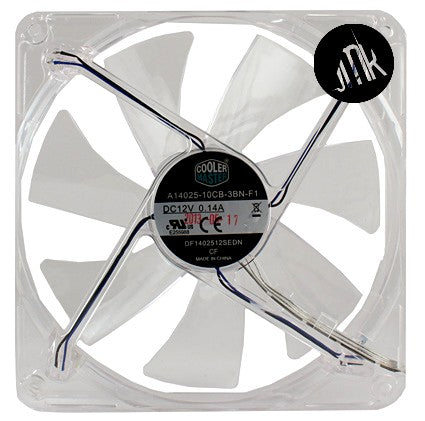 140mm COOLER MASTER SILENT FAN WHITE