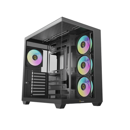 OCYPUS GAMMA C74 BLACK GAMING CASE