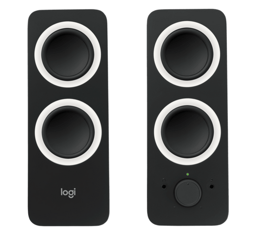 LOGITECH Z200 2.0 SPEAKERS BLACK - 980-000850