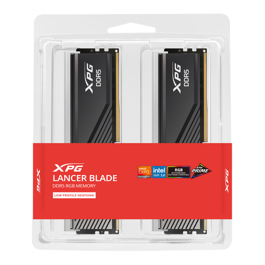 32GB KIT (6000MHz) ADATA XPG LANCER BLADE GAMING MEMORY BLACK/RGB
