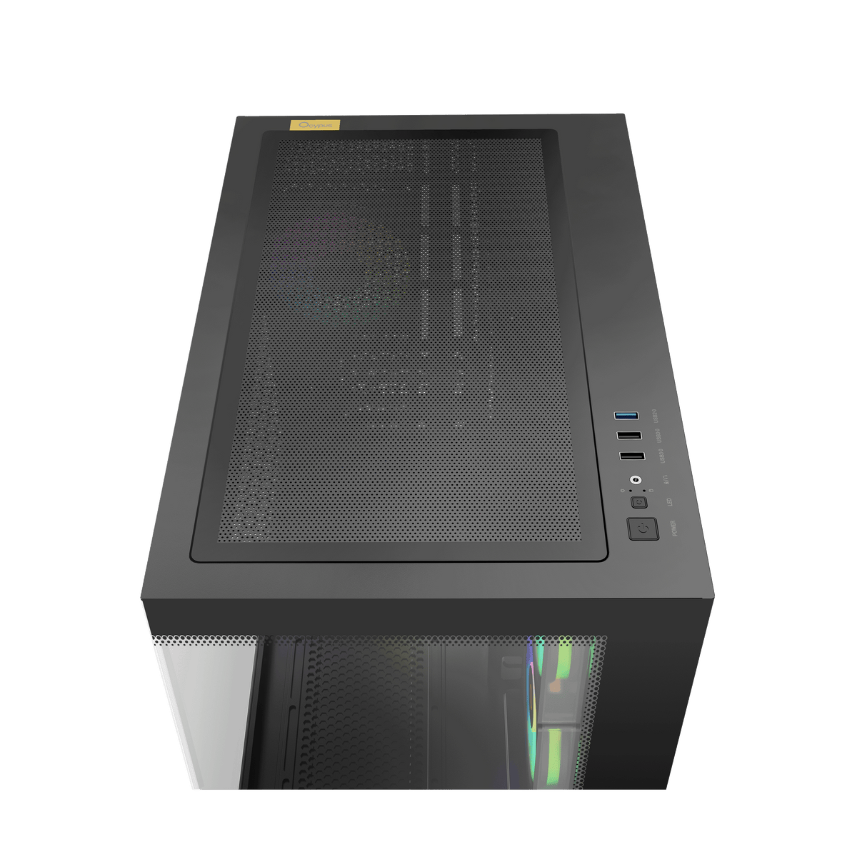 OCYPUS GAMMA C54 BLACK GAMING CASE