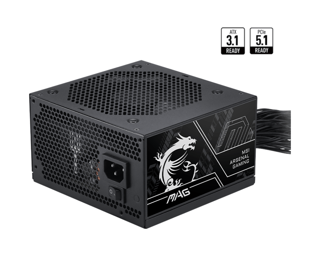 750W MSI MAG A750BN PCIE5 III POWER SUPPLY