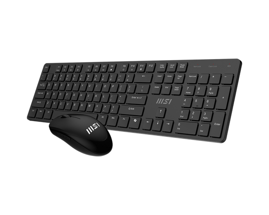 MSI FORGE K200 WIRELESS KEYBOARD & MOUSE COMBO PACK